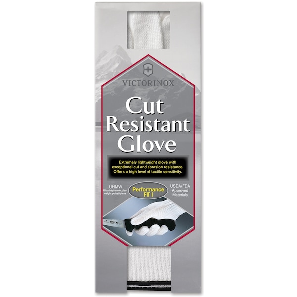 Swiss Army Brands 2023 Victorinox 86300.Y Kitchen Yellow Cut-Resistant Gloves, Performance Fit 1 Clam Pack VIC-7.9048.6 - main